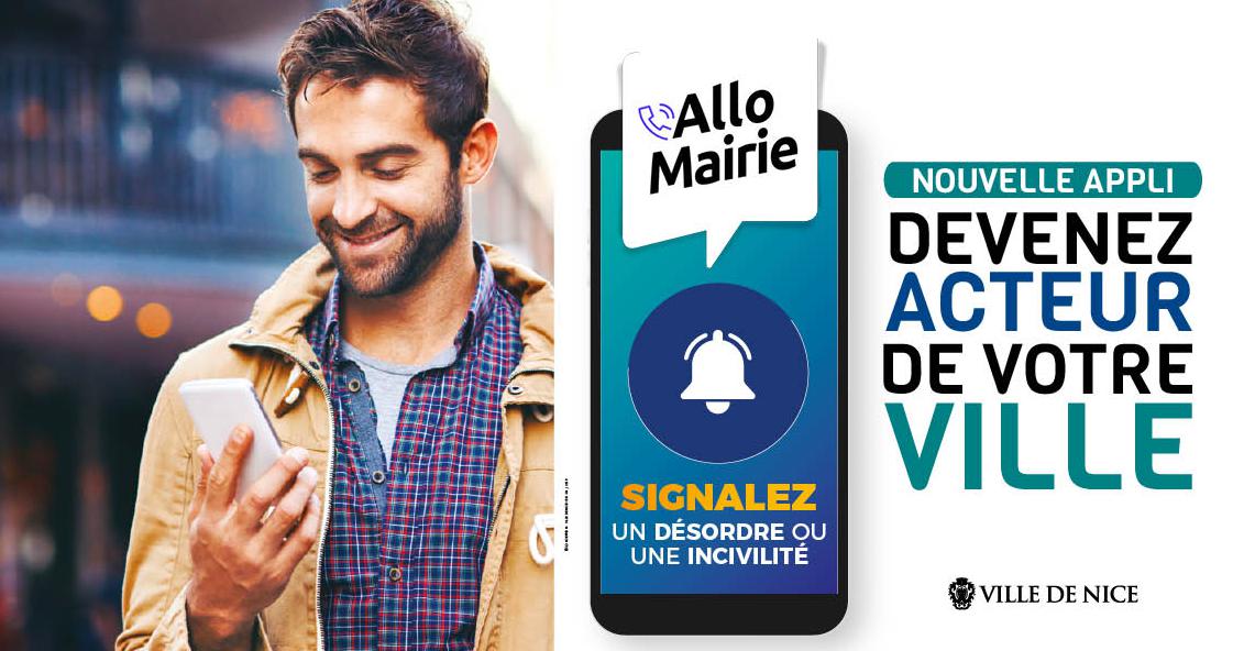 La Ville de Nice lance l’application smartphone « Allo Mairie »